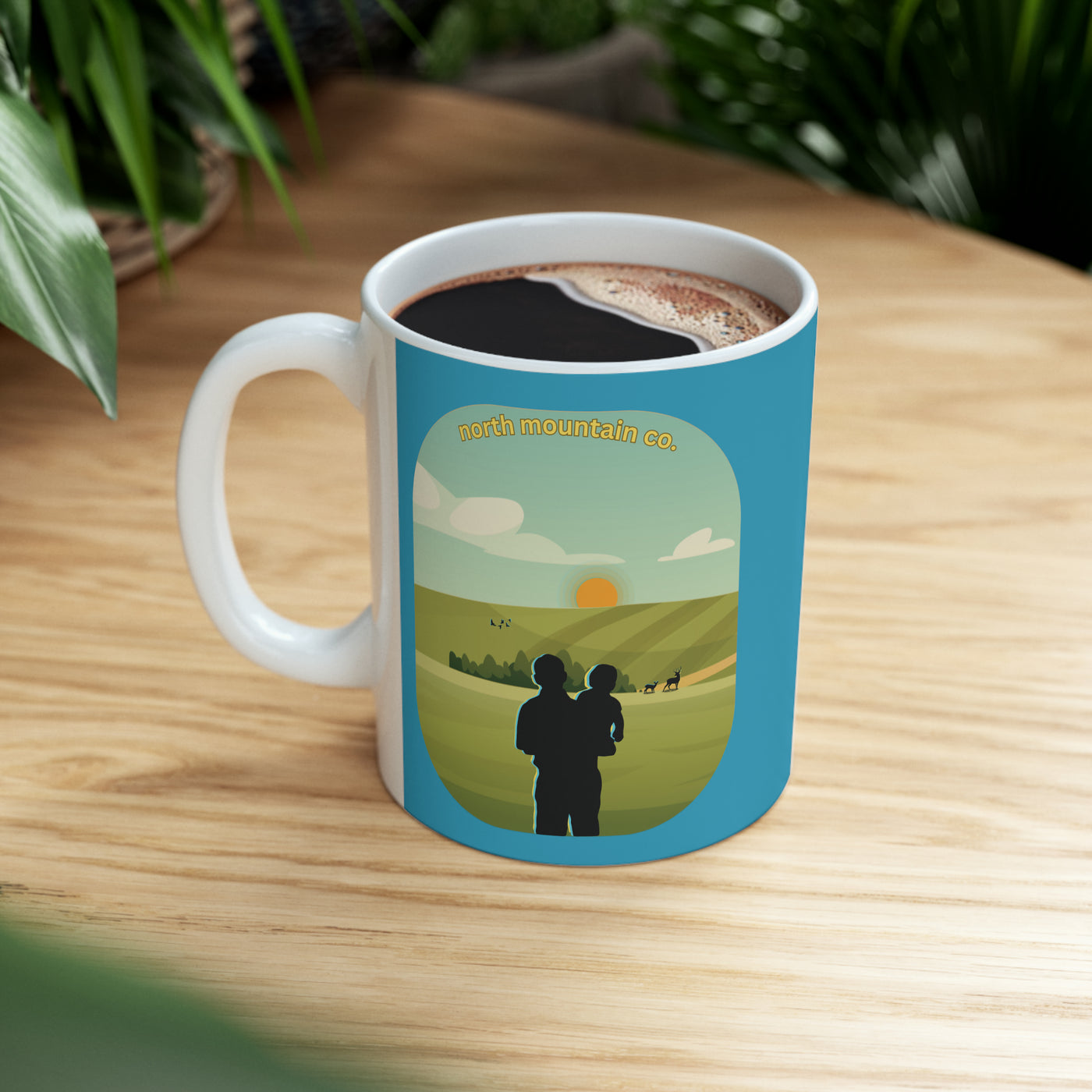 A Fathers And Sons Love Ceramic Mug, 11oz