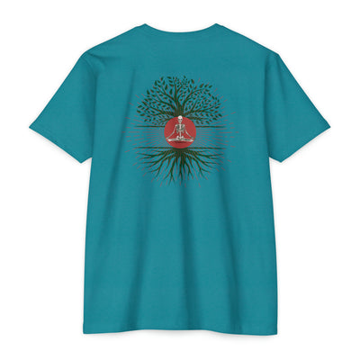 Rooted In Zen  CVC Jersey T-shirt