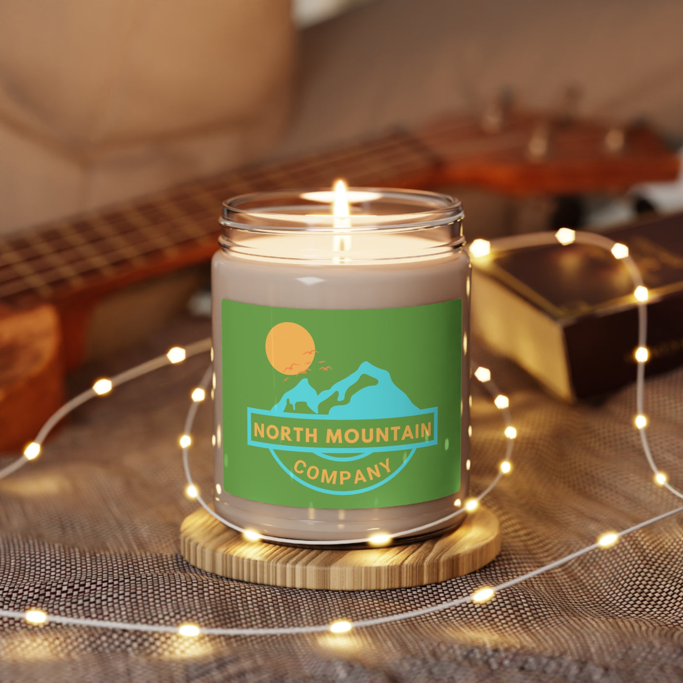 North Mountain Sun Scented Soy Candle, 9oz