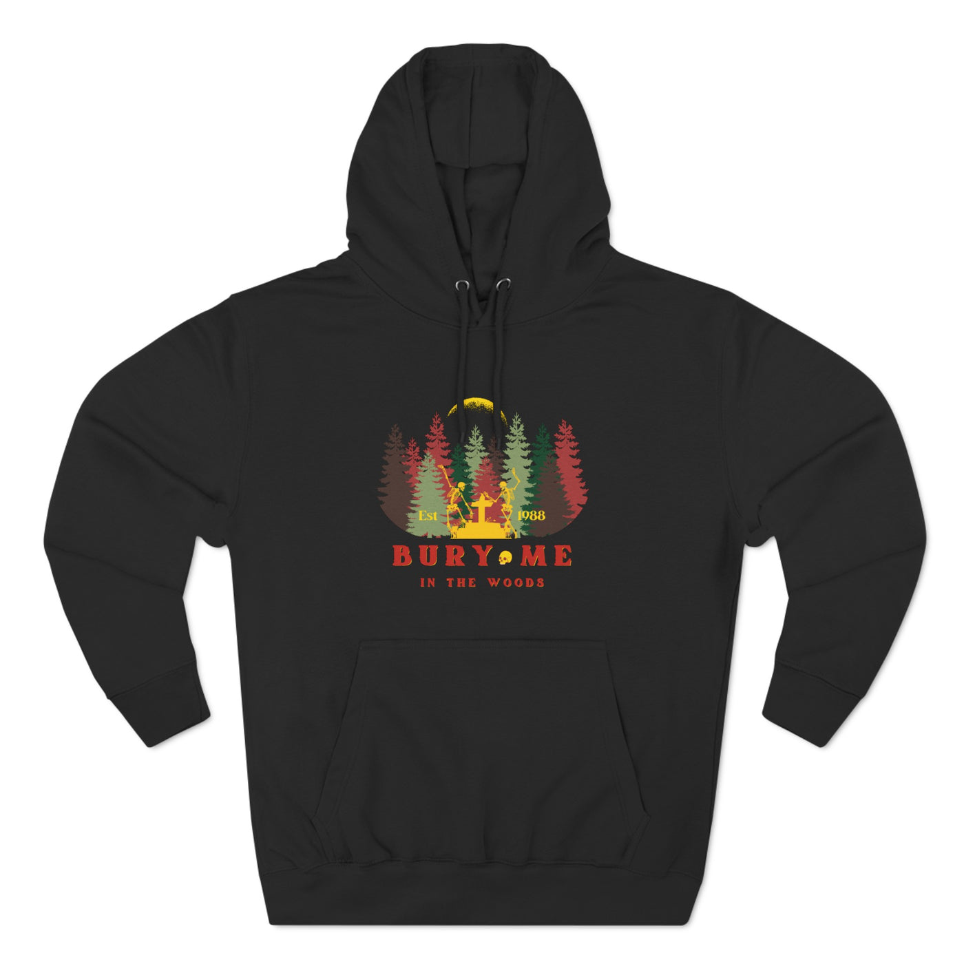 Bury Me In The Woods Three-Panel Fleece Hoodie