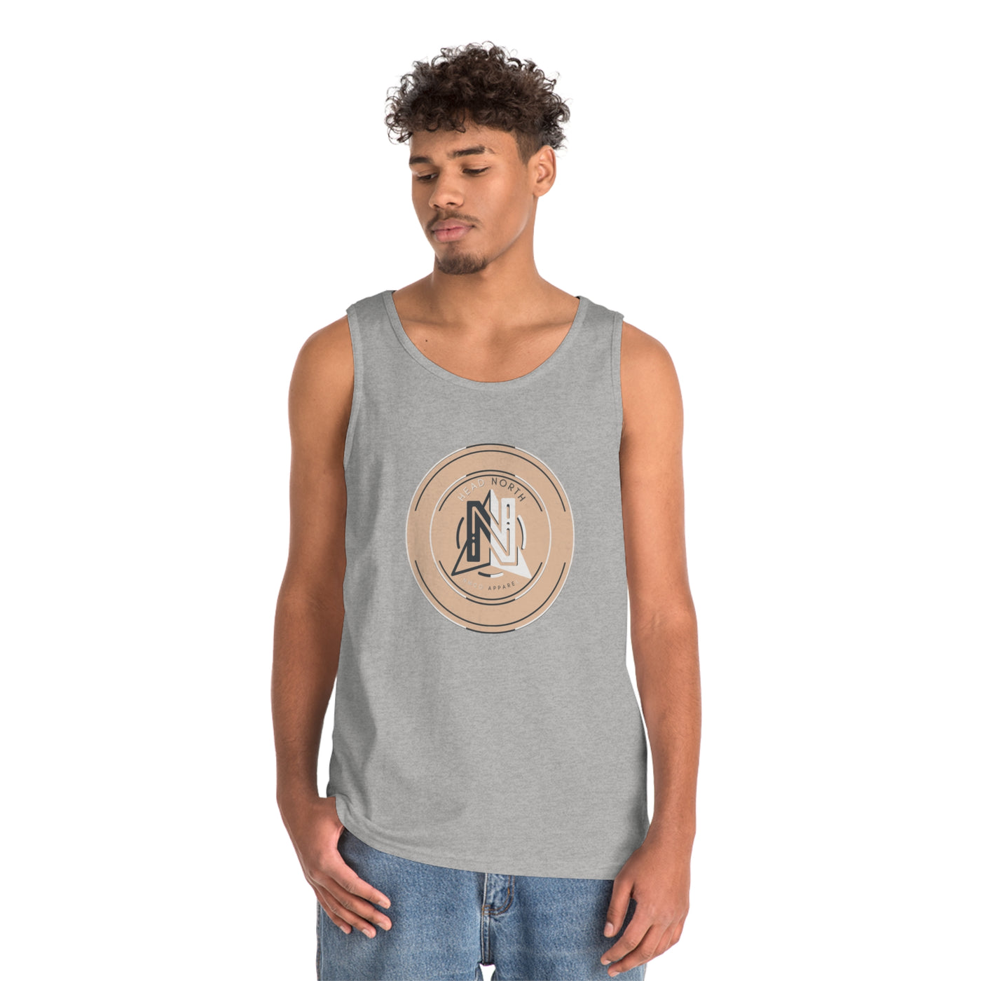 Head North Heavy Cotton Tank Top