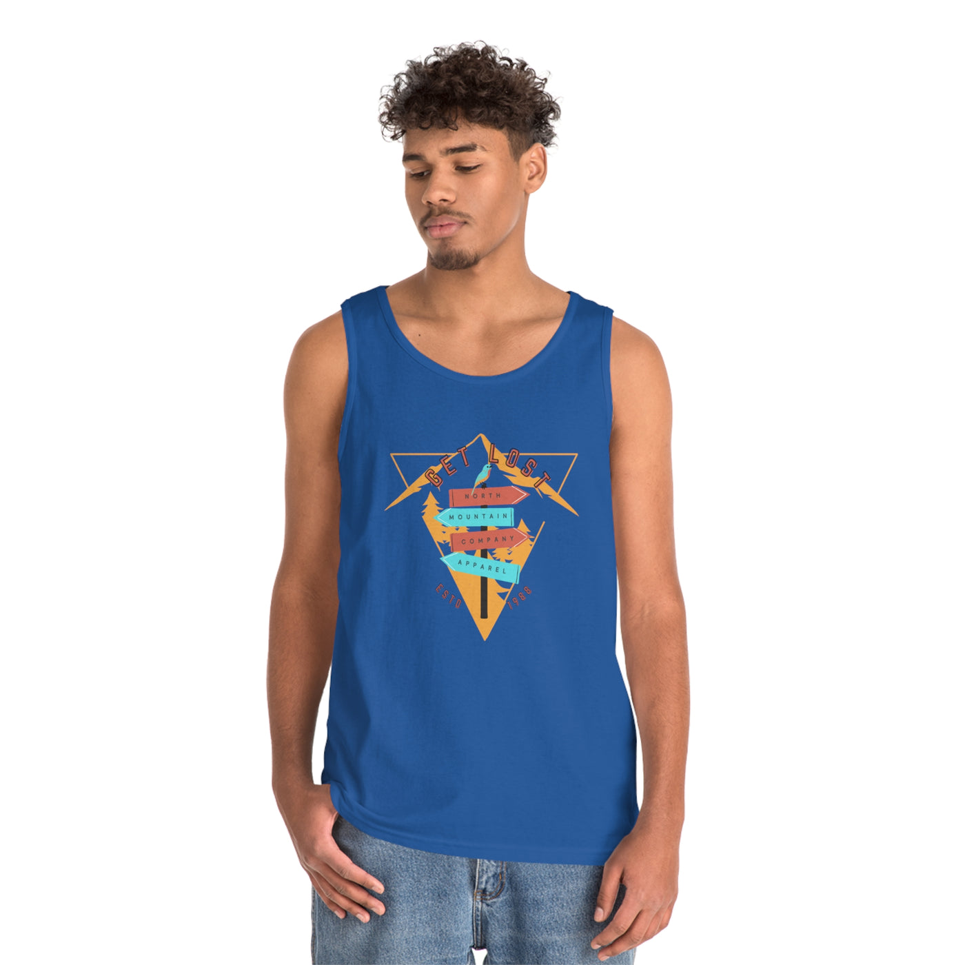 Get Lost  Heavy Cotton Tank Top