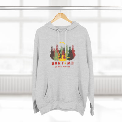 Bury Me In The Woods Three-Panel Fleece Hoodie