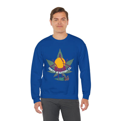 Burn And Turn  Heavy Blend™ Crewneck Sweatshirt