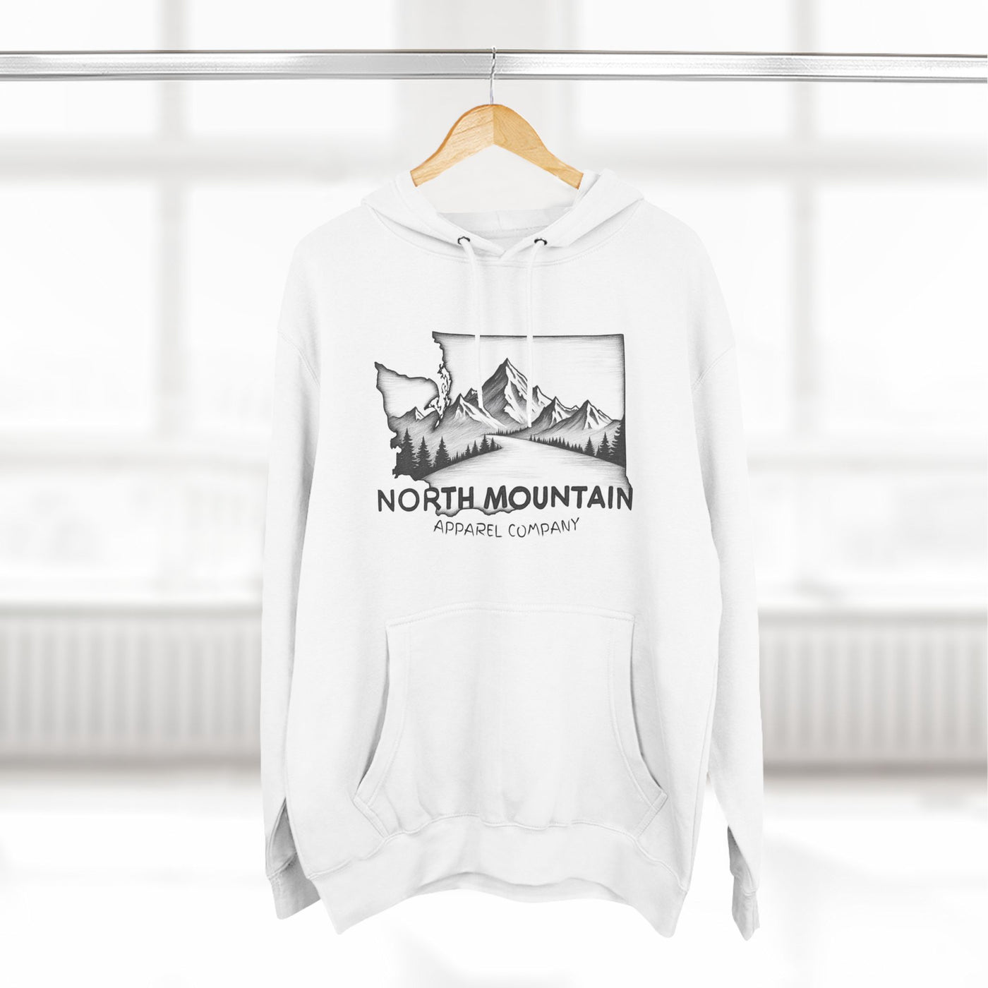 Explore The PNW- Fleece Hoodie