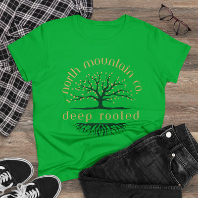 Roots Reach Deep Midweight Cotton Tee