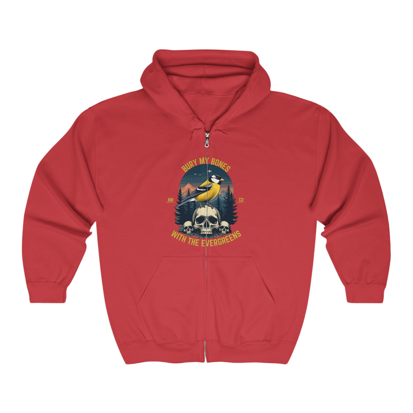 With The Evergreens Heavy Blend™ Full Zip Hooded Sweatshirt