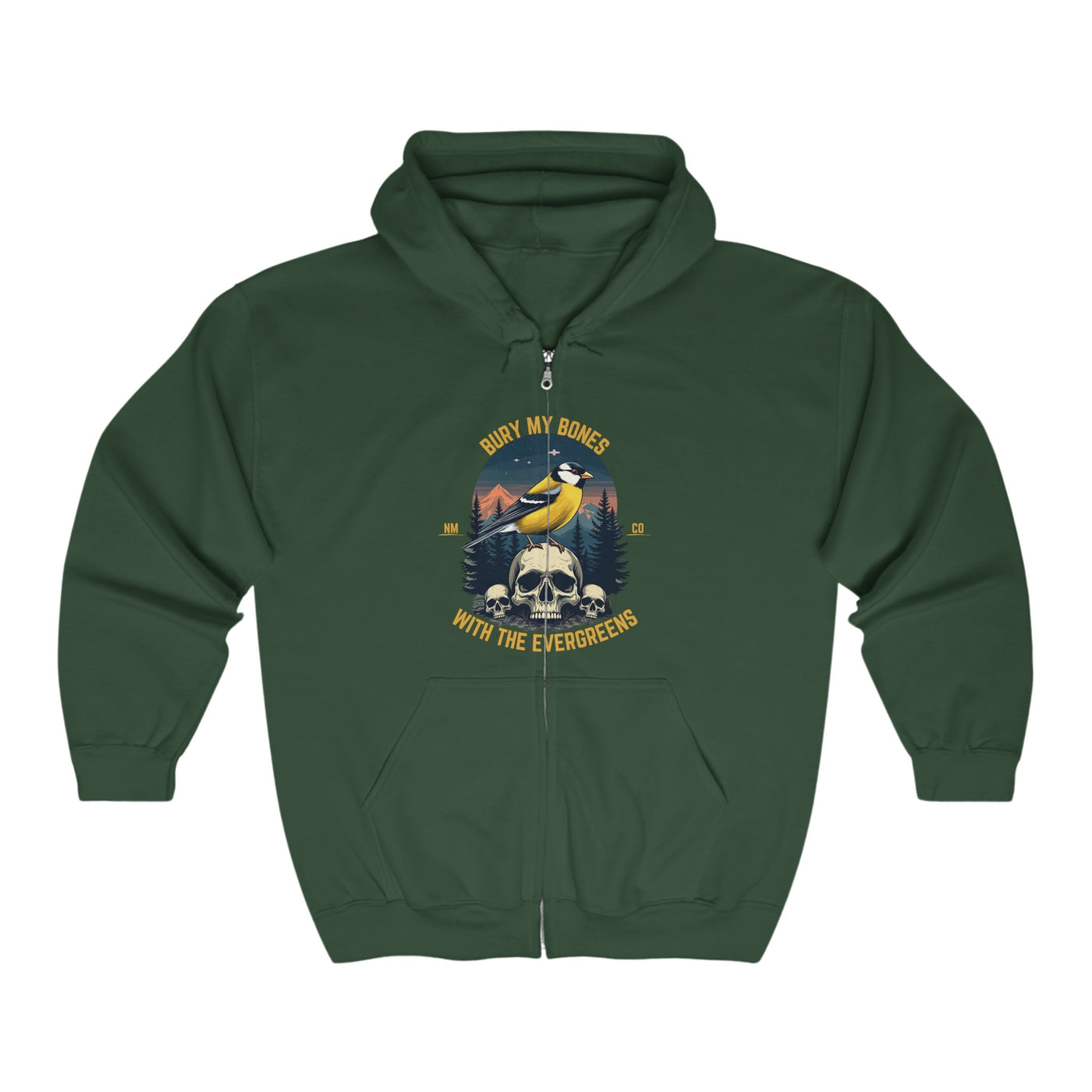 With The Evergreens Heavy Blend™ Full Zip Hooded Sweatshirt