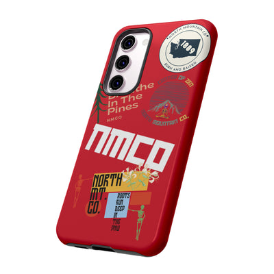 The Collage In Red Tough Cases